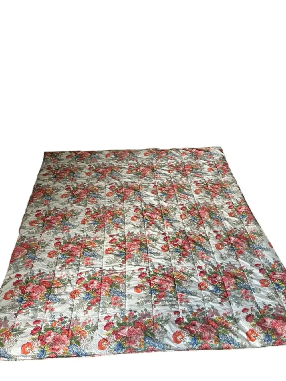 RALPH LAUREN 90s Vintage‎ Southampton Floral Beach House Comforter Made in USA